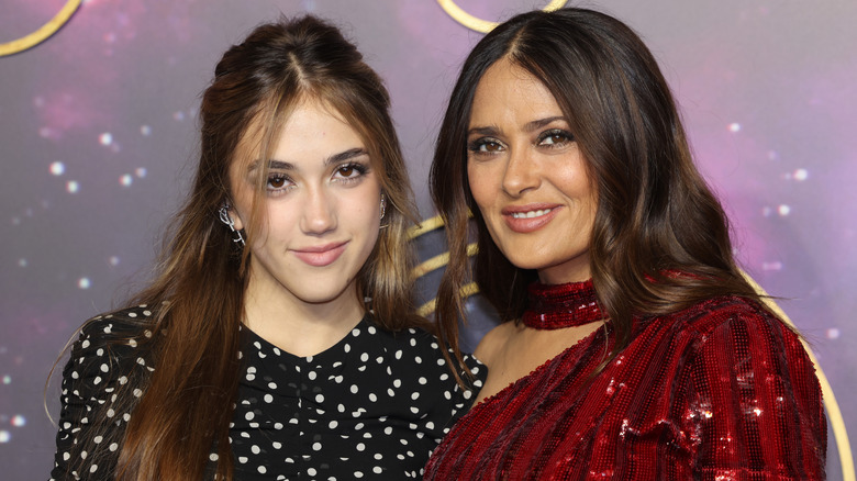 Valentina Pinault and Salma Hayek