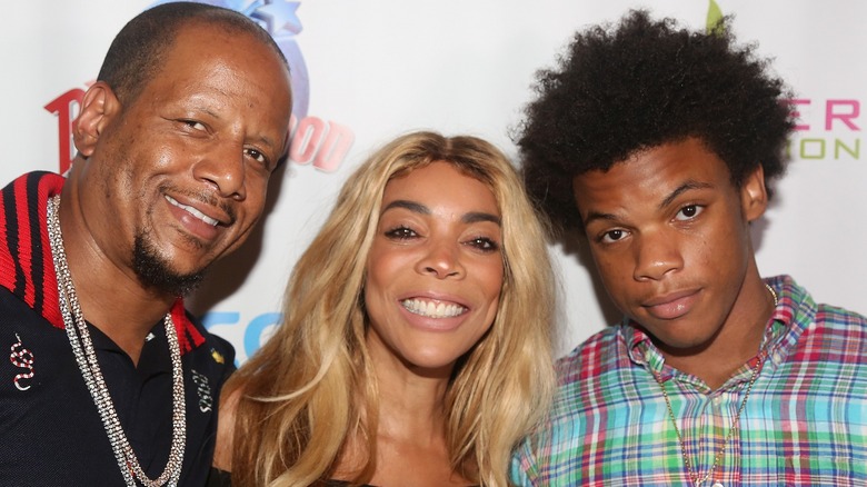 Kevin Hunter Sr, Wendy Williams, and Kevin Hunter Jr