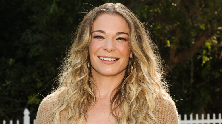 LeAnn Rimes with wide smile