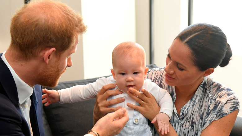 Prince Harry Archie and Meghan Markle