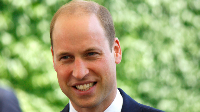 Prince William smiling