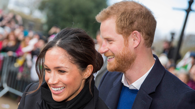 Meghan Markle and Prince Harry at royal event 