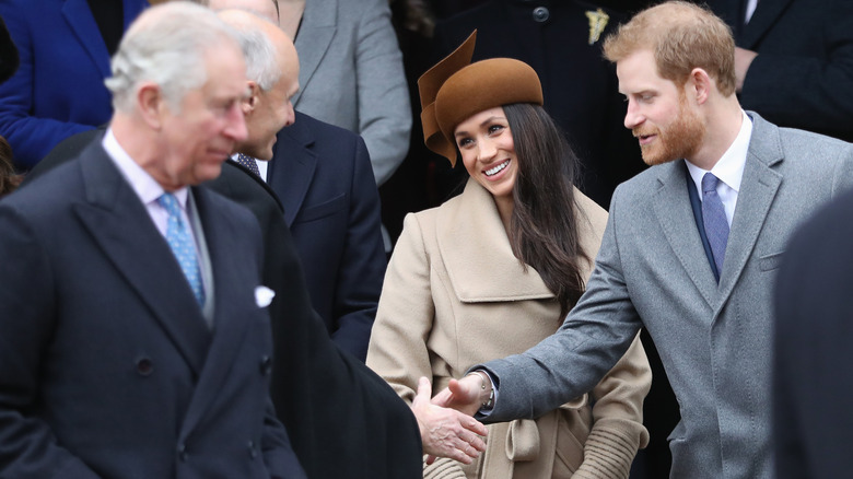 King Charles, Prince Harry, & Meghan Markle