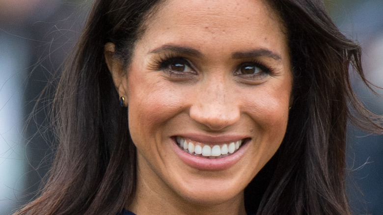 Meghan Markle smiling