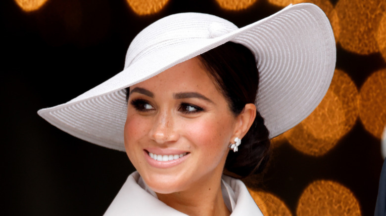 Meghan Markle smiling