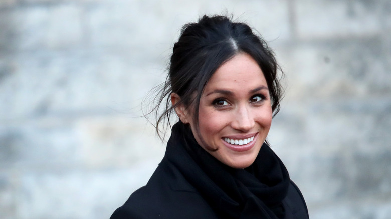 Meghan Markle smiling 