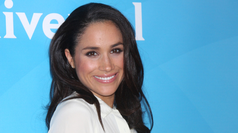 Meghan Markle smiling 