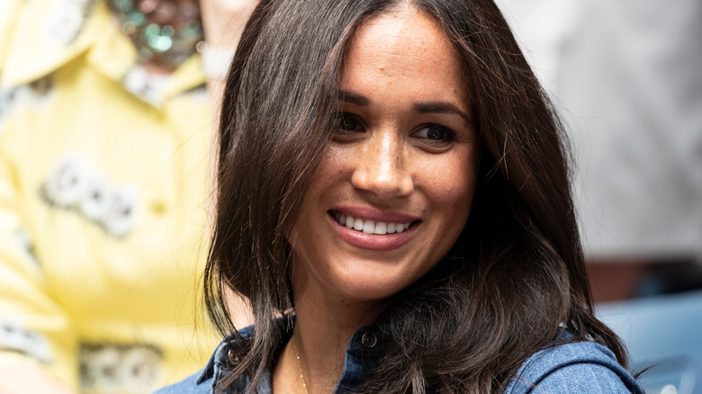 Meghan Markle at the memorial 