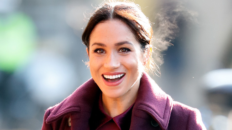 Meghan Markle smiling