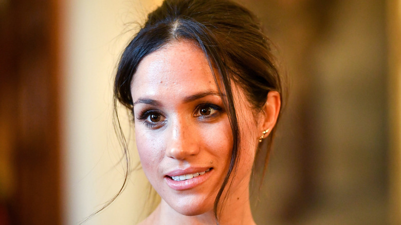 Meghan Markle smiling