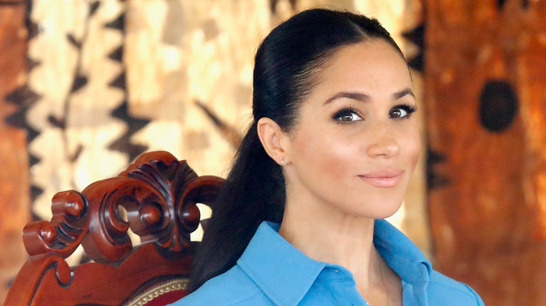 Meghan Markle smiling 