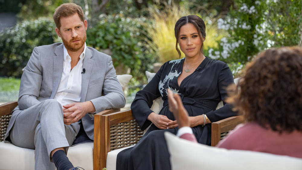 Meghan Markle Prince Harry and Oprah Winfrey