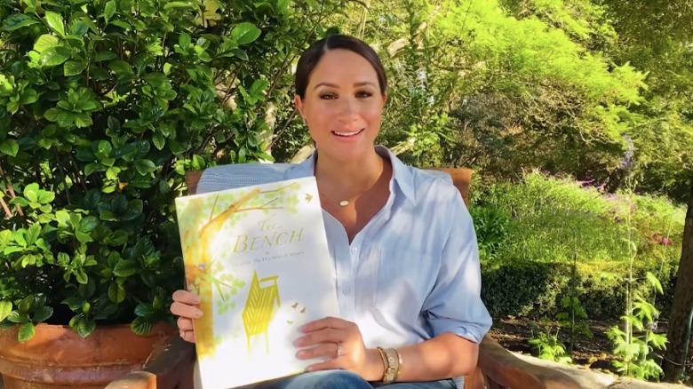 Meghan Markle reading "The Bench"