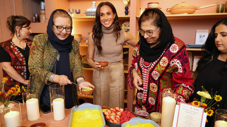 Meghan Markle's holiday dinner for the Welcome Project and Mina's List