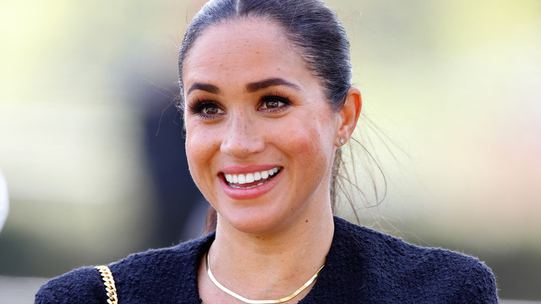 Meghan Markle smiling