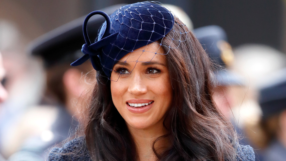 Meghan Markle hair down