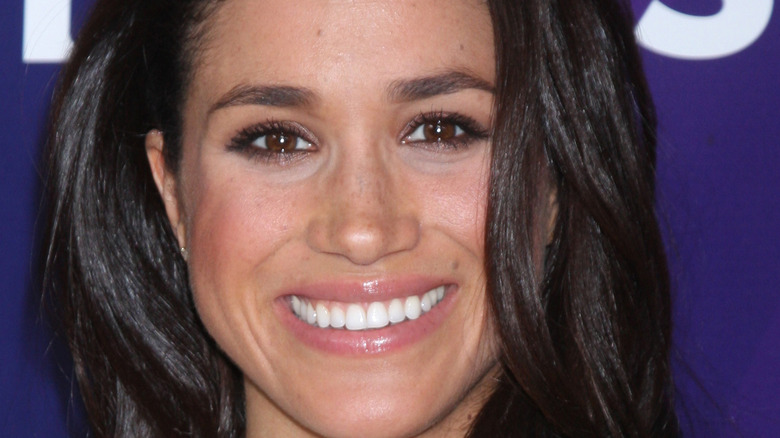 Meghan Markle smiling 