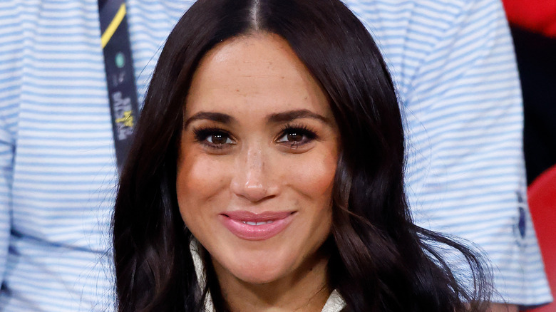 Meghan Markle smiling 