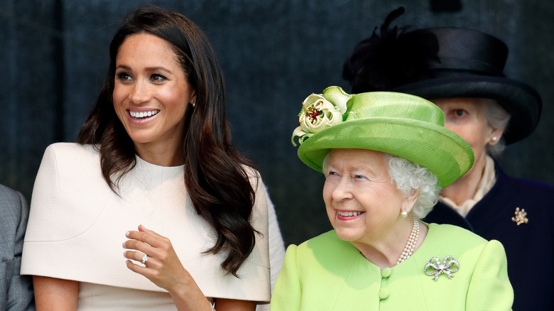 Meghan Markle and Queen Elizabeth II