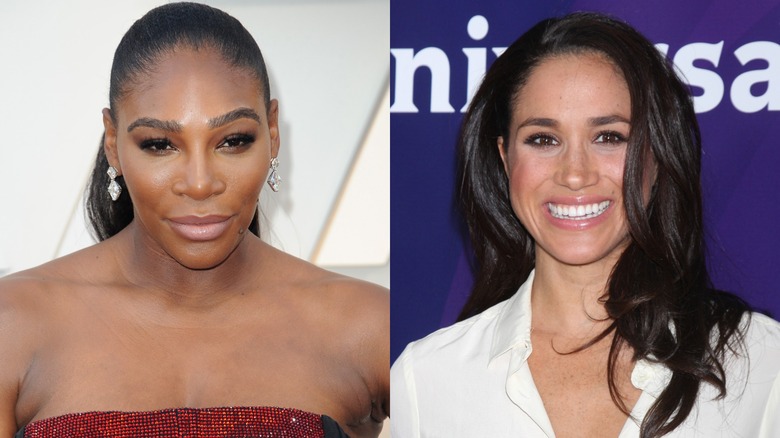 Serena Williams and Meghan Markle