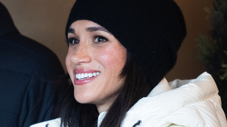 Meghan Markle smiling