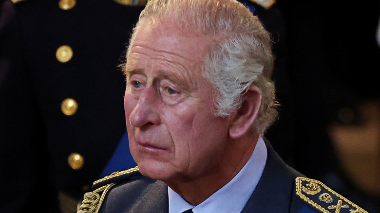 King Charles III at Westminster Hall 
