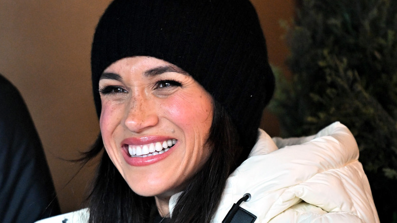 Meghan Markle smiling