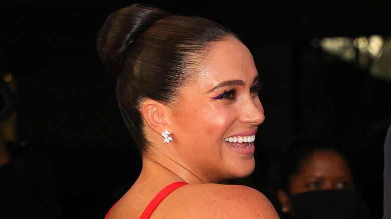 Meghan Markle smiling