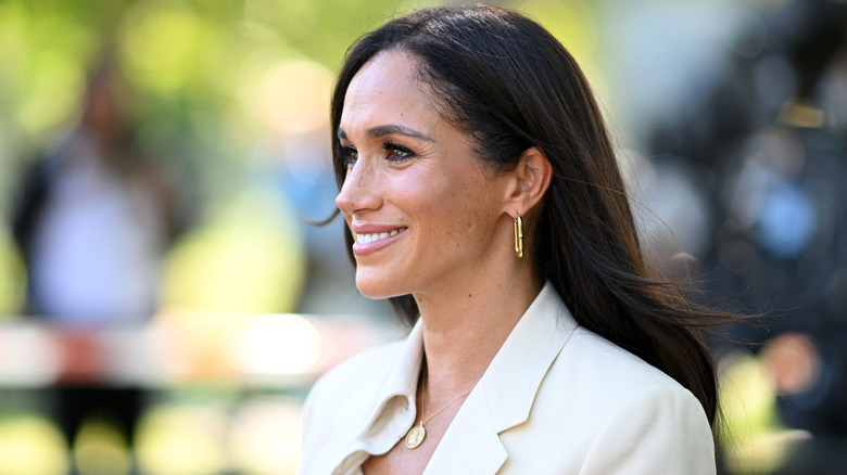 Meghan Markle smiling