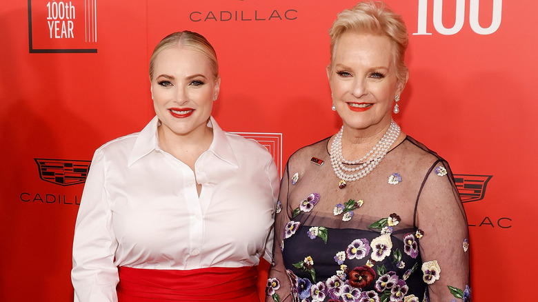 Meghan McCain and Cindy McCain smiling 