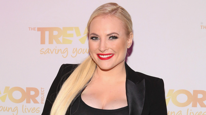 Meghan McCain smiling at event