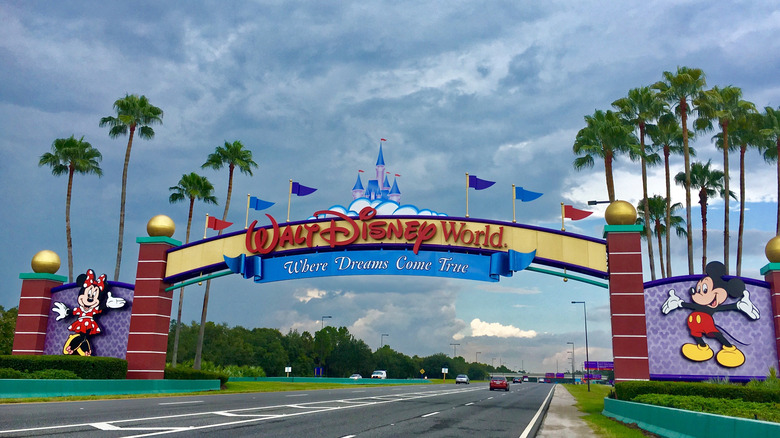 Entrance to Walt Disney World 