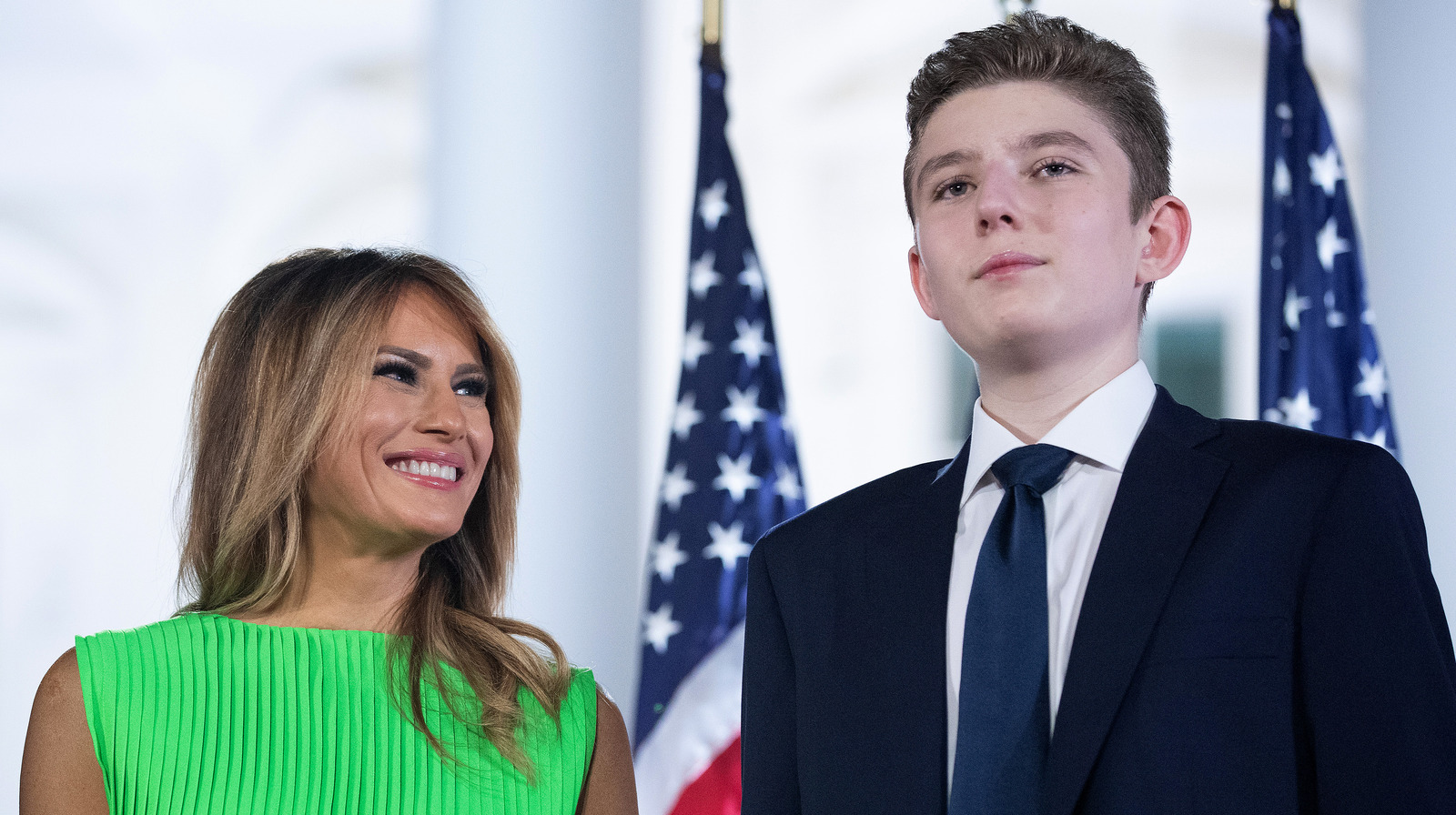 Melania & Barron Trump In Manhattan After Donald Trump's Guilty Verdict