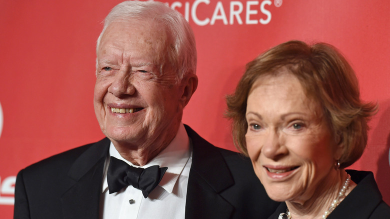 Jimmy and Rosalynn Carter attend MusiCares 2015