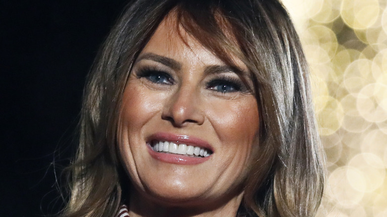 Melania Trump smiling