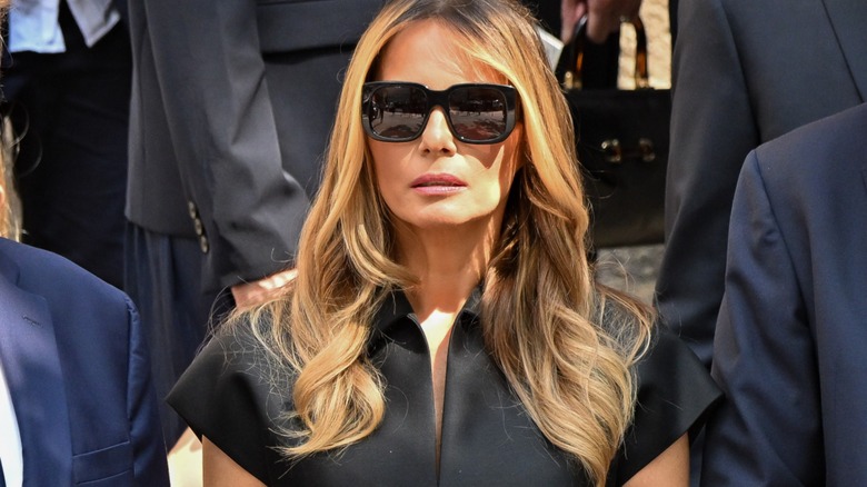 Melania Trump in sunglasses