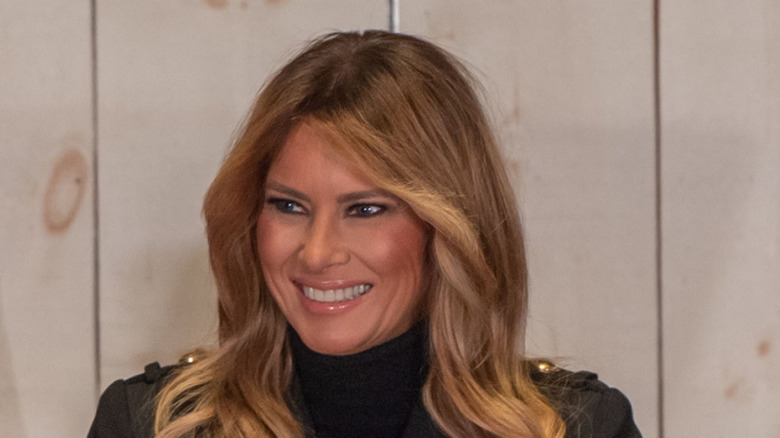 Melania Trump smiling