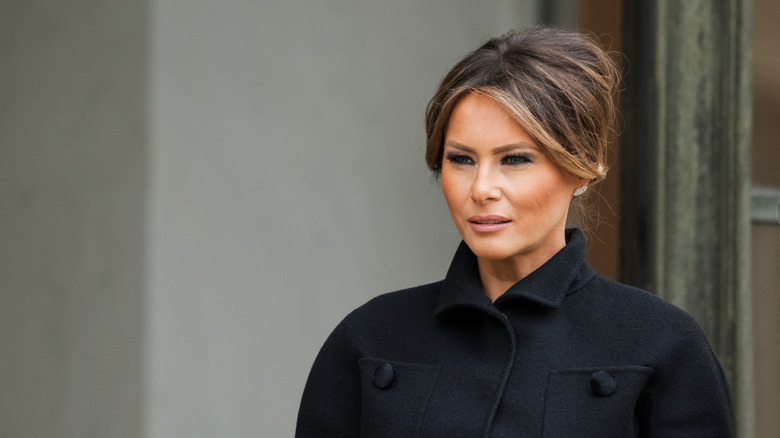 Melania Trump posing 