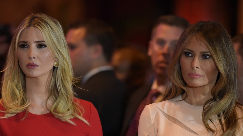 Ivanka Trump and Melania Trump