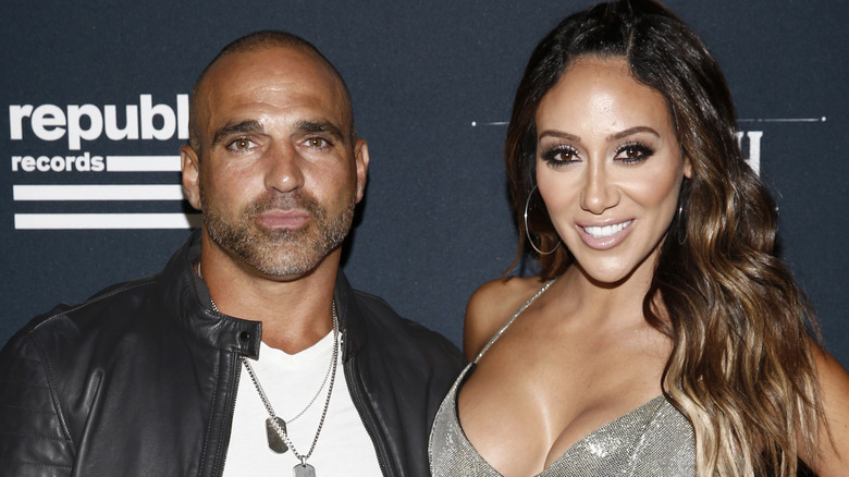 Melissa and Joe Gorga on the red carpet