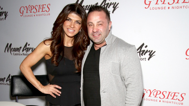 Teresa Giudice and Joe Giudice at event