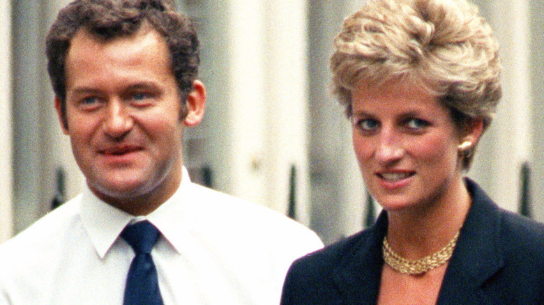 Paul Burrell and Princess Diana