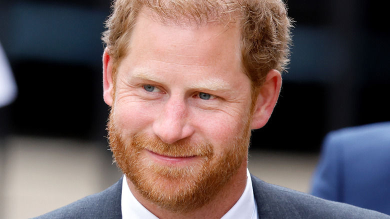 Prince Harry smiling