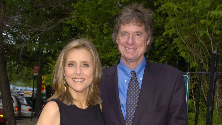 Meredith Vieira and Richard Cohen smiling together