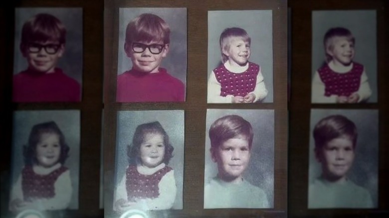 Meri Brown and her siblings as children