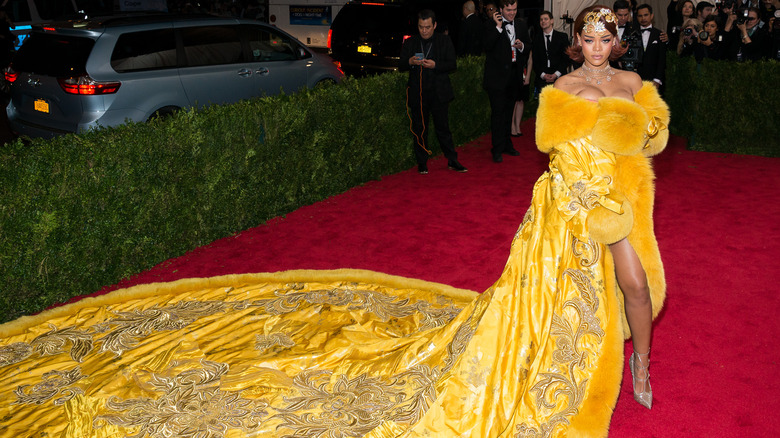 Rihanna at the Met Gala