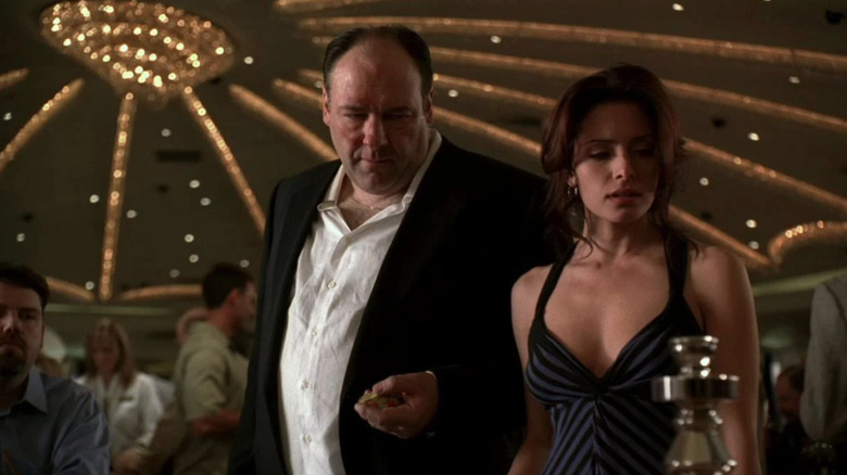 A scene from "The Sopranos"