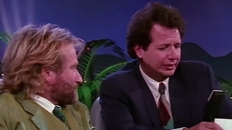 Robin Williams, Gary Shandling on "Larry Sanders"