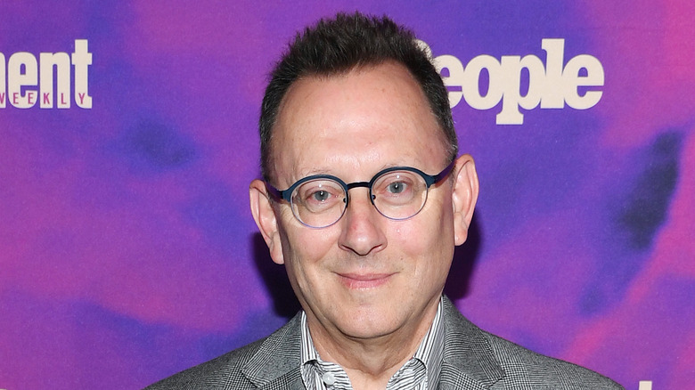 Michael Emerson smiling at event