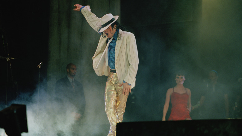 Michael Jackson performing